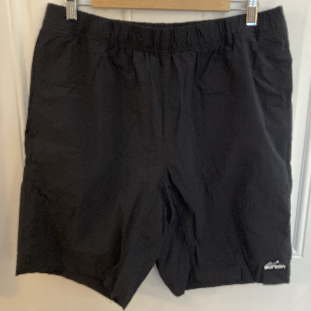Burton Clingman 9" Shorts Mens Large Black Stretch Nylon Missing Drawstring